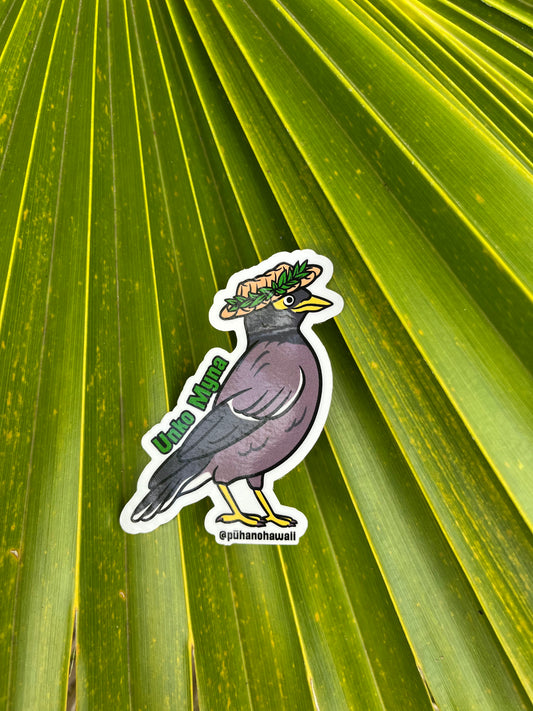 Unko Myna Bird Sticker